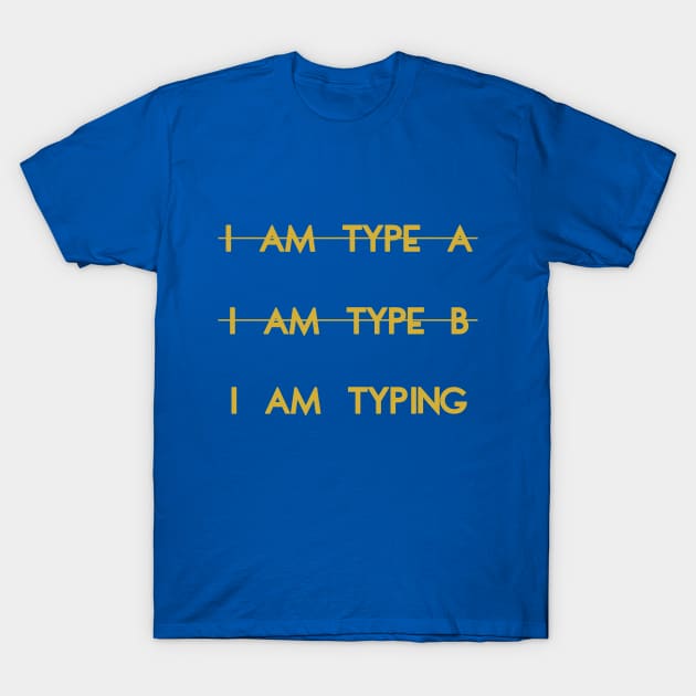 My personality type T-Shirt by PrintArtdotUS